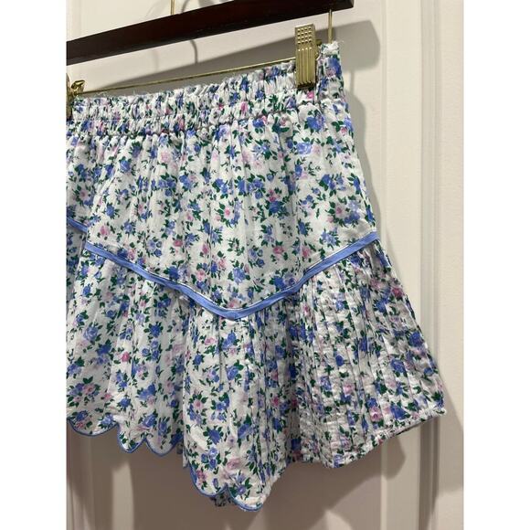 LoveShakeFancy Memphis Mini Skirt in Blue Jay Song Sz 00 P - Picture 3 of 9